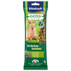 Vitakraft Emotion Kracker tyčinky pro králíky s bylinkami 2 ks