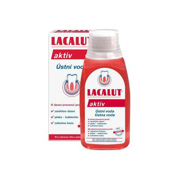 Lacalut Aktiv ústní voda 300 ml