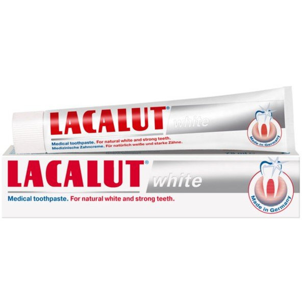Lacalut White zubní pasta 75 ml