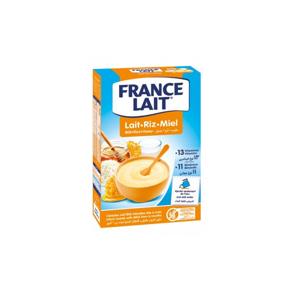 France Lait rýžová mléčná kaše medová 250 g