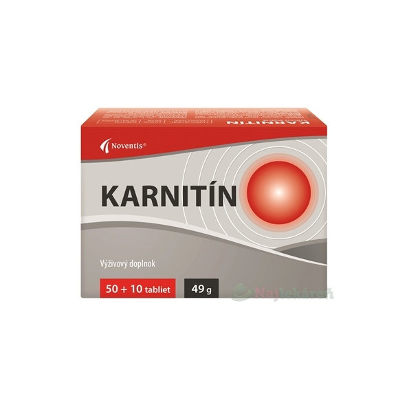 Noventis KARNITIN 50 + 10 tablet (60 ks)