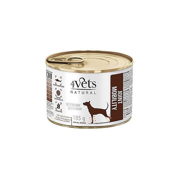 4Vets Dog konzerva Joint Mobility 185 g