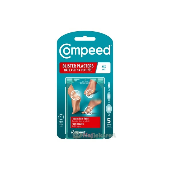 Compeed náplast na puchýře Mix 5 ks