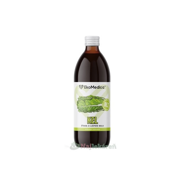 EkoMedica SK Kapusta kadeřavá šťáva 500 ml
