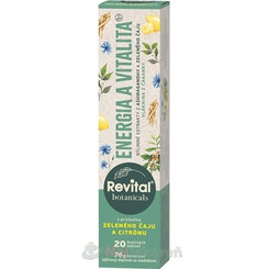 Revital Botanicals Energie a vitalita 20 šumivých tablet