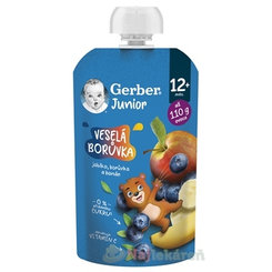 Gerber Junior kapsička Veselá borůvka 12 m+ 110 g