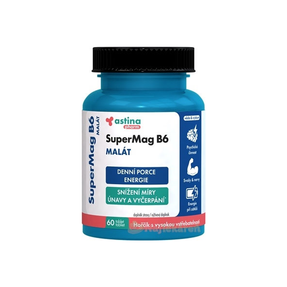 Astina Pharm SuperMag B6 malát 60 tablet