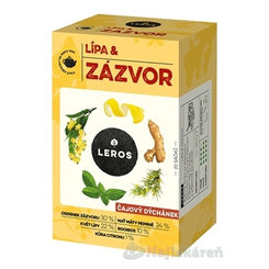 Leros Čajová chvilka lípa a zázvor 20x2 g