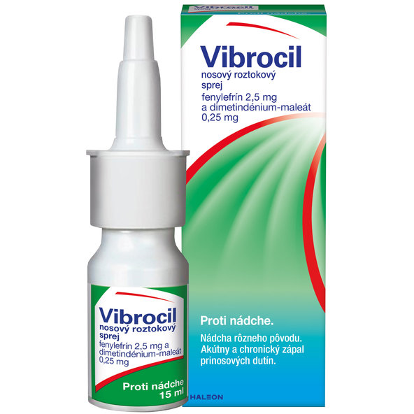 Vibrocil sprej na zmírnění rýmy 15 ml