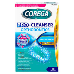 Corega Pro Cleanser Orthodontics 30 tablet