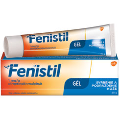Fenistil gel na alergii a popáleniny 1 mg/g 30 g