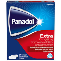 Panadol Extra proti bolesti a horečce 24 tablet