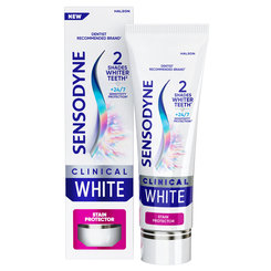 Sensodyne Clinical White Stain Protector zubní pasta 75 ml