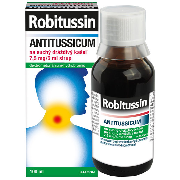 Robitussin sirup antitusikum 100 ml