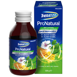 Theratuss ProNatural sirup na suchý a vlhký kašel 128 g
