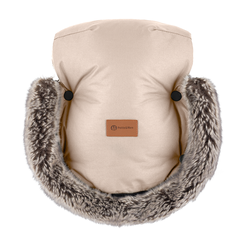 Petite&mars rukávník / rukavice Furry Rose Petal 2ks