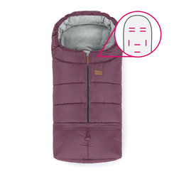PETITE&MARS Fusak nastavitelný 3v1 Jibot Horizontal Mysterious Plum