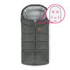 PETITE&MARS Fusak nastavitelný 3v1 Jibot Horizontal Charcoal Grey