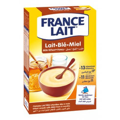 France Lait pšeničná mléčná kaše s medem 250 g