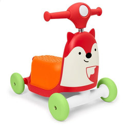 SKIP HOP Zoo Odrážedlo 3v1 Ride-On do 20 kg Liška 12 m+