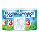 France Lait 3 Duo + Dr.Brown’s prstový zubní kartáček s pouzdrem