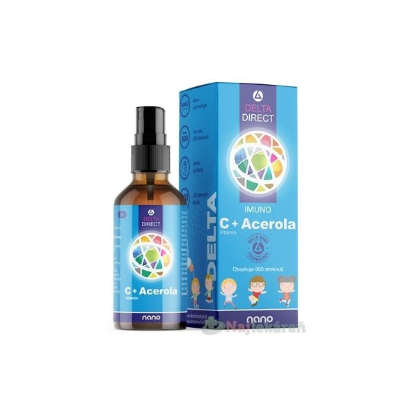 DELTA DIRECT Kids vitamín C + acerola 100 ml