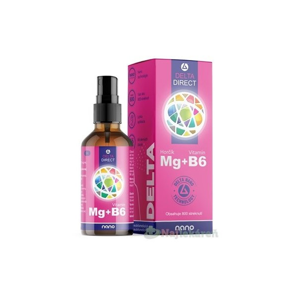 DELTA DIRECT magnézium + vitamín B6 100 ml