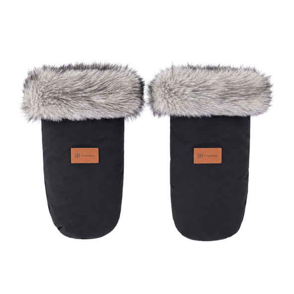 Petite&Mars Fjora rukávník na kočárek Forever Black