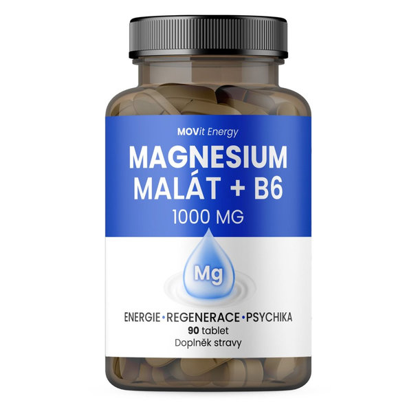 MOVit Energy Magnézium malát 1000 mg + B6 90 tablet