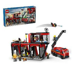 LEGO City hasičská stanice s hasičským vozidlem 60414