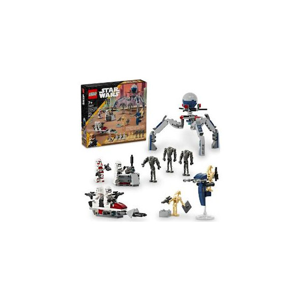LEGO Star Wars bojový balíček klonový voják a bojový droid