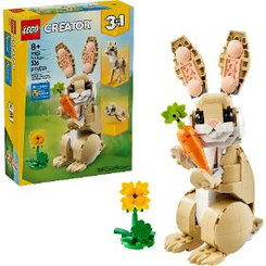 LEGO Creator 3 v 1 roztomilý králíček 31162