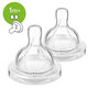 Philips AVENT dudlík anti-colic 2 otvory 1 m 2 ks