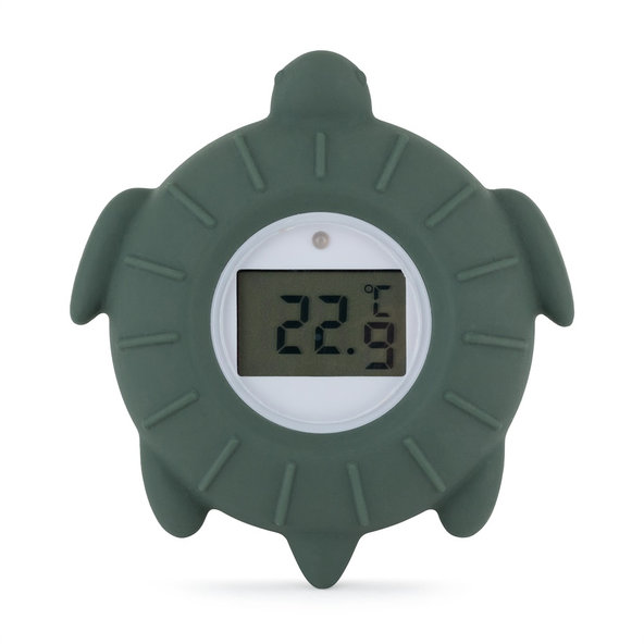 PETITE&MARS digitální vodní teploměr Turtle Terry Misty Green 0 m+