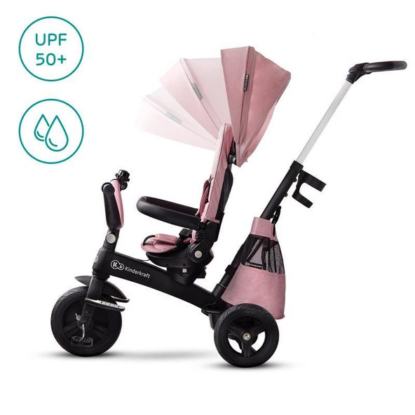 Kinderkraft trojkolka Easytwist Mauvelous Pink