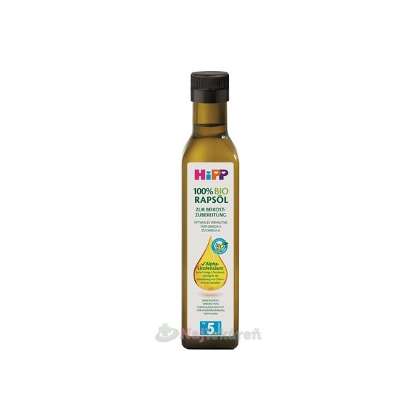 HiPP BIO řepkový olej 4m+ 250 ml