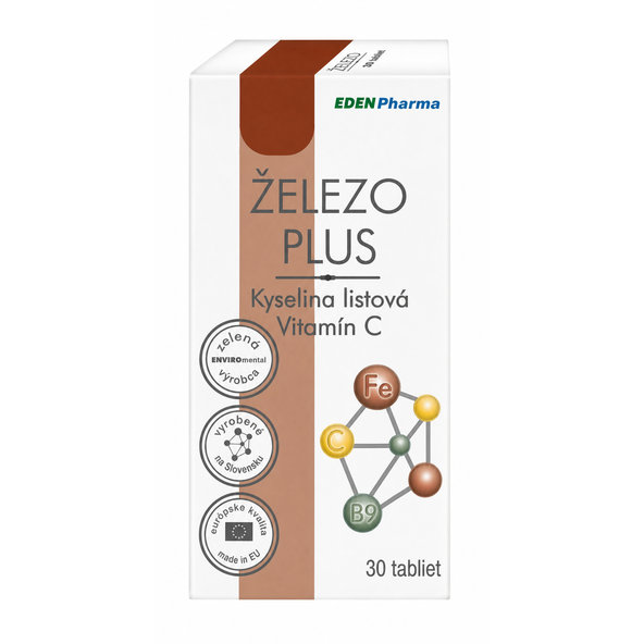EDENPharma Železo PLUS 30 tablet