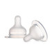 Canpol Babies silikonová savička S-Shape mini 0 m+ 2 ks