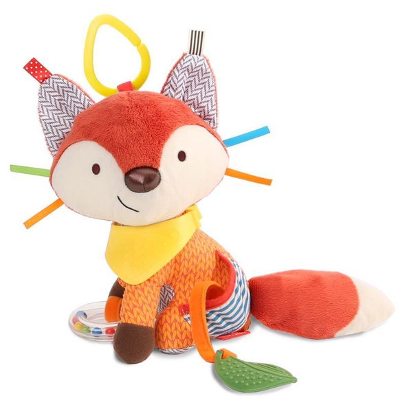 SKIP HOP Bandana Buddies Aktivní hračka na C kroužku Liška 0 m+