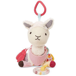 SKIP HOP Bandana Buddies Aktivní hračka na C kroužku Lama 0 m+