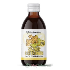 EkoMedica SK Zázvor s citronem šťáva 250 ml
