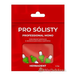 Herbadent Professional Mono náhradní hlavice 4 ks