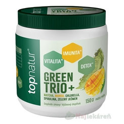 topnatur GREEN TRIO+ Matcha a Mango prášek 150 g