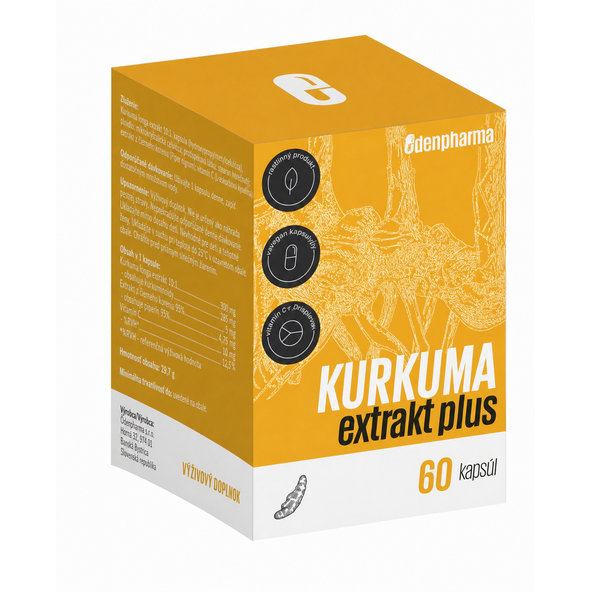 EDENPharma KURKUMA extrakt plus 60 kapslí