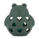 PETITE&MARS silikonová hračka chrastítko Bear Basil Misty Green 0 m+