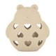 PETITE&MARS silikonová hračka chrastítko Bear Basil Desert Sand 0 m+