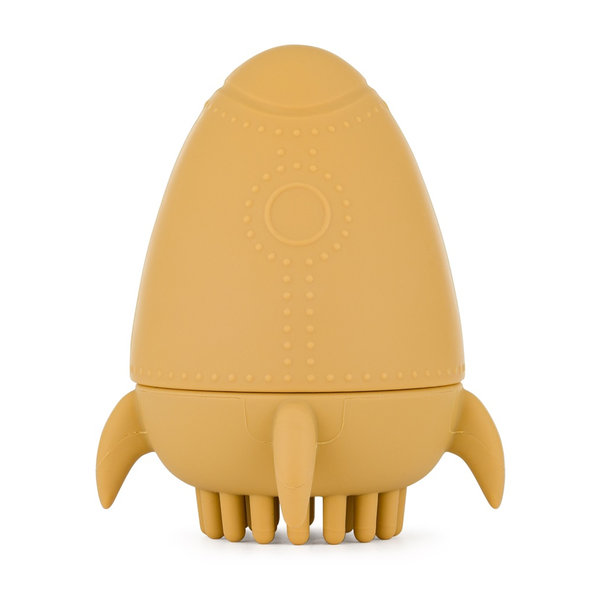 PETITE&MARS Hračka do vody Splashy Rocket Intense Ochre 6m+