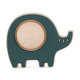 PETITE&MARS silikonová hračka Elephant Edwin Misty Green 6 m+
