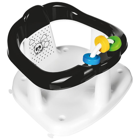 MALTEX Sedátko do vany s hračkami Panda – White/Black