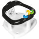 MALTEX Sedátko do vany s hračkami Panda – White/Black